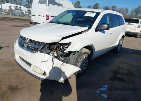 2019 Dodge Journey Se Value Package from USA, damaged, VIN 3C4PDCAB7KT858902